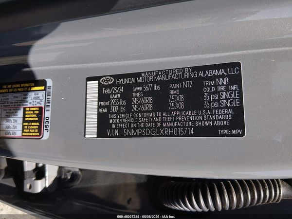 2024 HYUNDAI SANTA FE XRT