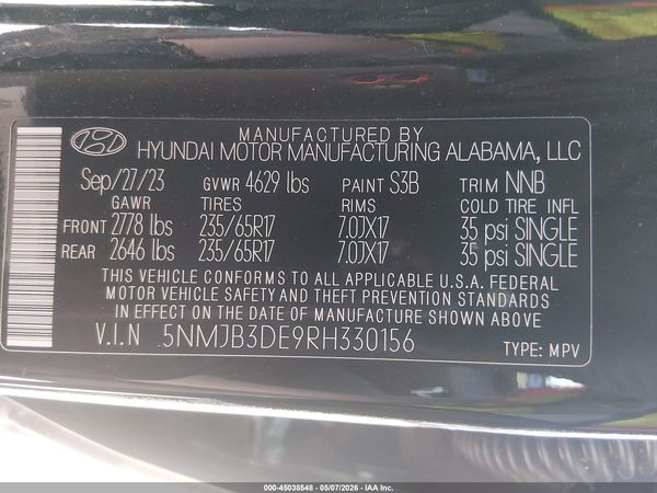 2024 HYUNDAI TUCSON SEL