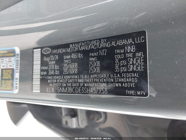 2025 HYUNDAI TUCSON SEL