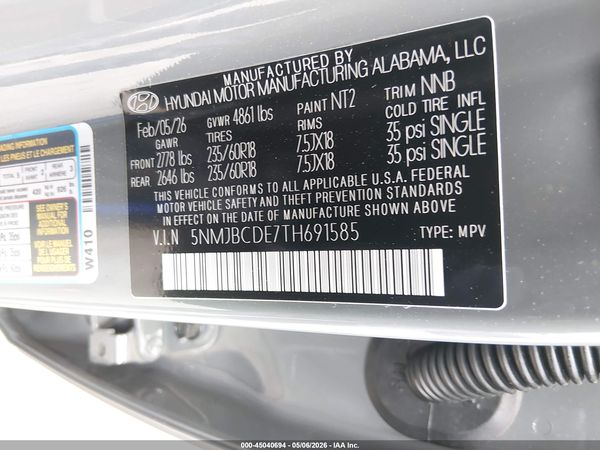 2026 HYUNDAI TUCSON SEL