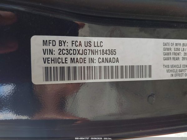 2022 DODGE CHARGER SXT AWD
