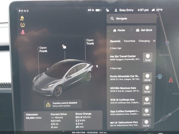 2020 TESLA MODEL 3