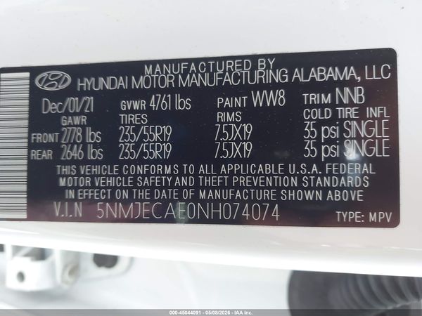 2022 HYUNDAI TUCSON LIMITED