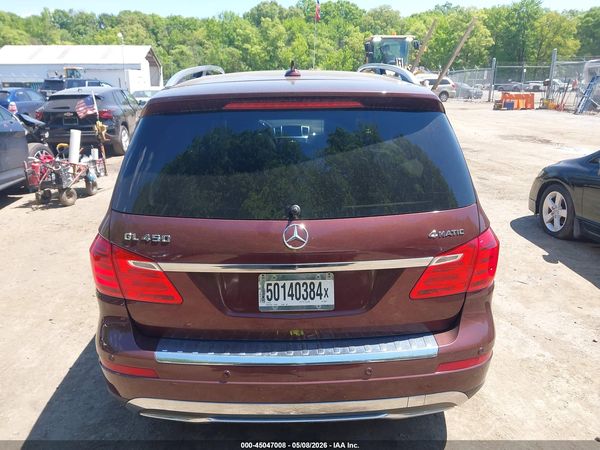 2015 MERCEDES-BENZ GL 450 4MATIC