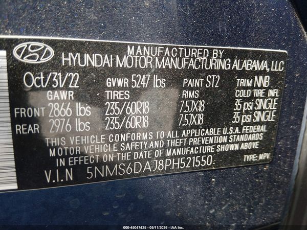 2023 HYUNDAI SANTA FE XRT