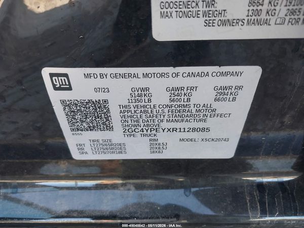 2024 CHEVROLET SILVERADO 2500HD 4WD  STANDARD BED LTZ — I9