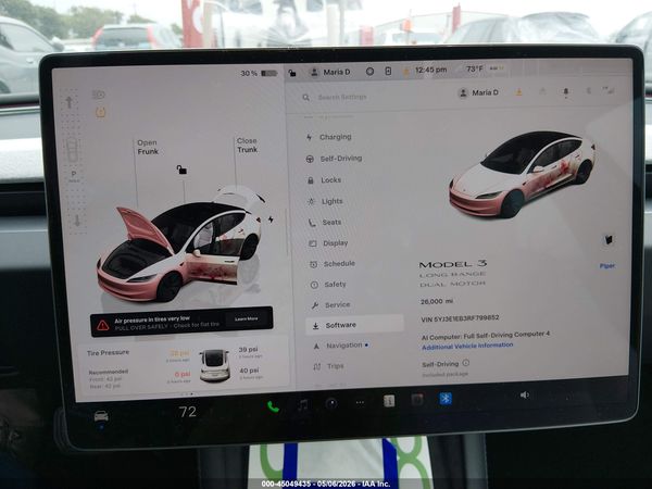 2024 TESLA MODEL 3