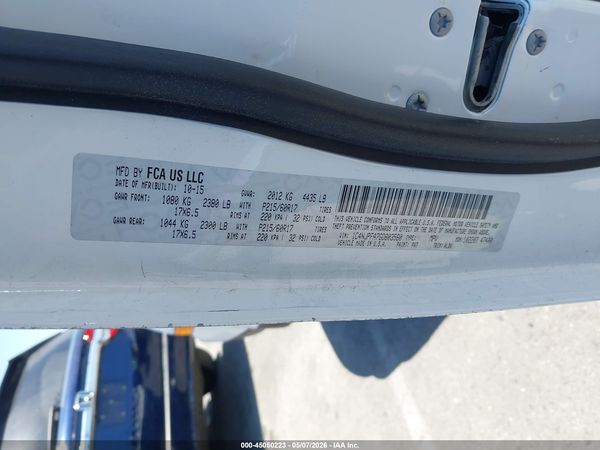 2016 JEEP PATRIOT HIGH ALTITUDE EDITION