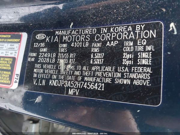 2017 KIA SOUL Plus