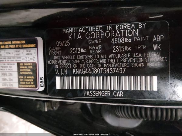 2026 KIA K5 GT