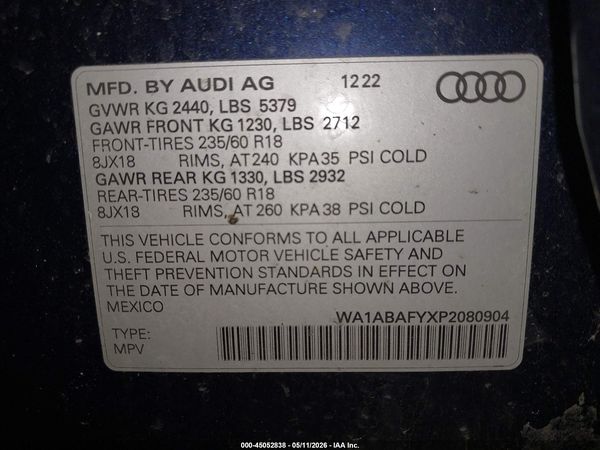 2023 AUDI Q5