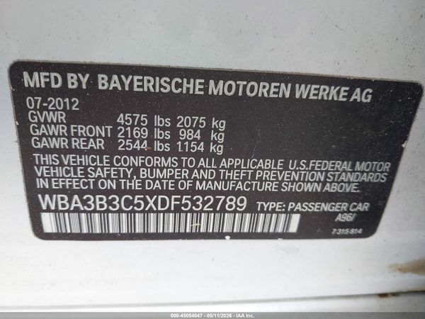 2013 BMW 328I XDRIVE
