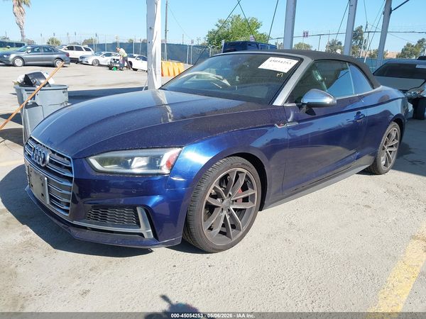 2018 AUDI S5 3.0T PREMIUM PLUS