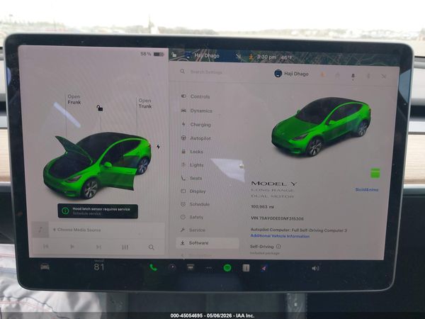 2022 TESLA MODEL Y
