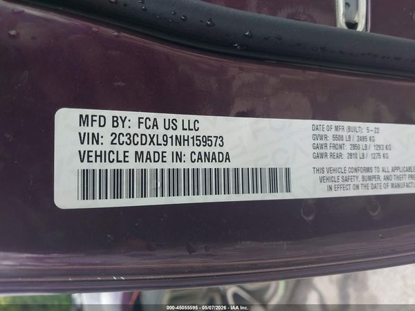 2022 DODGE CHARGER SRT JAILBREAK