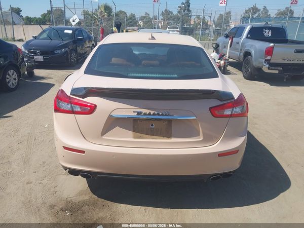 2017 MASERATI GHIBLI S