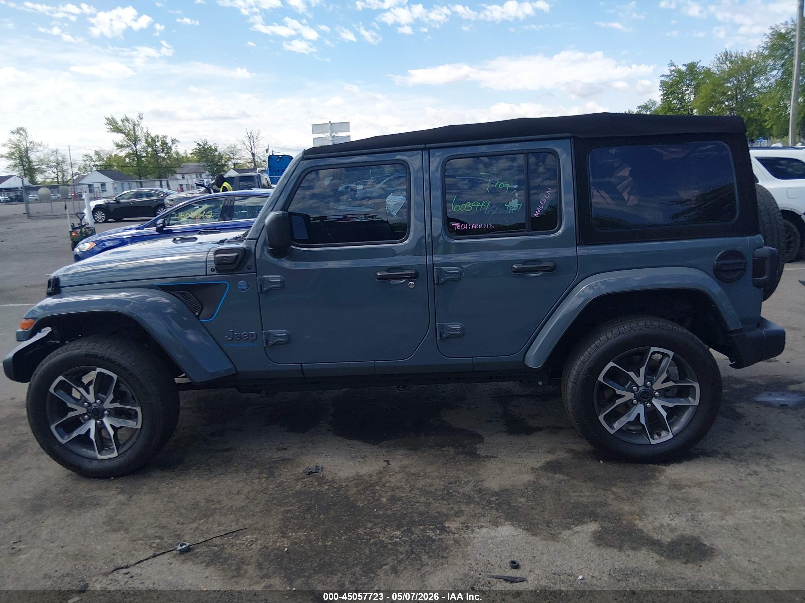 2024 JEEP WRANGLER 4XE SPORT S 4XE