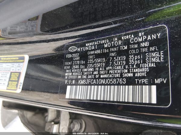 2022 HYUNDAI TUCSON HYBRID SEL CONVENIENCE