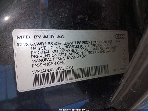 2023 AUDI A3