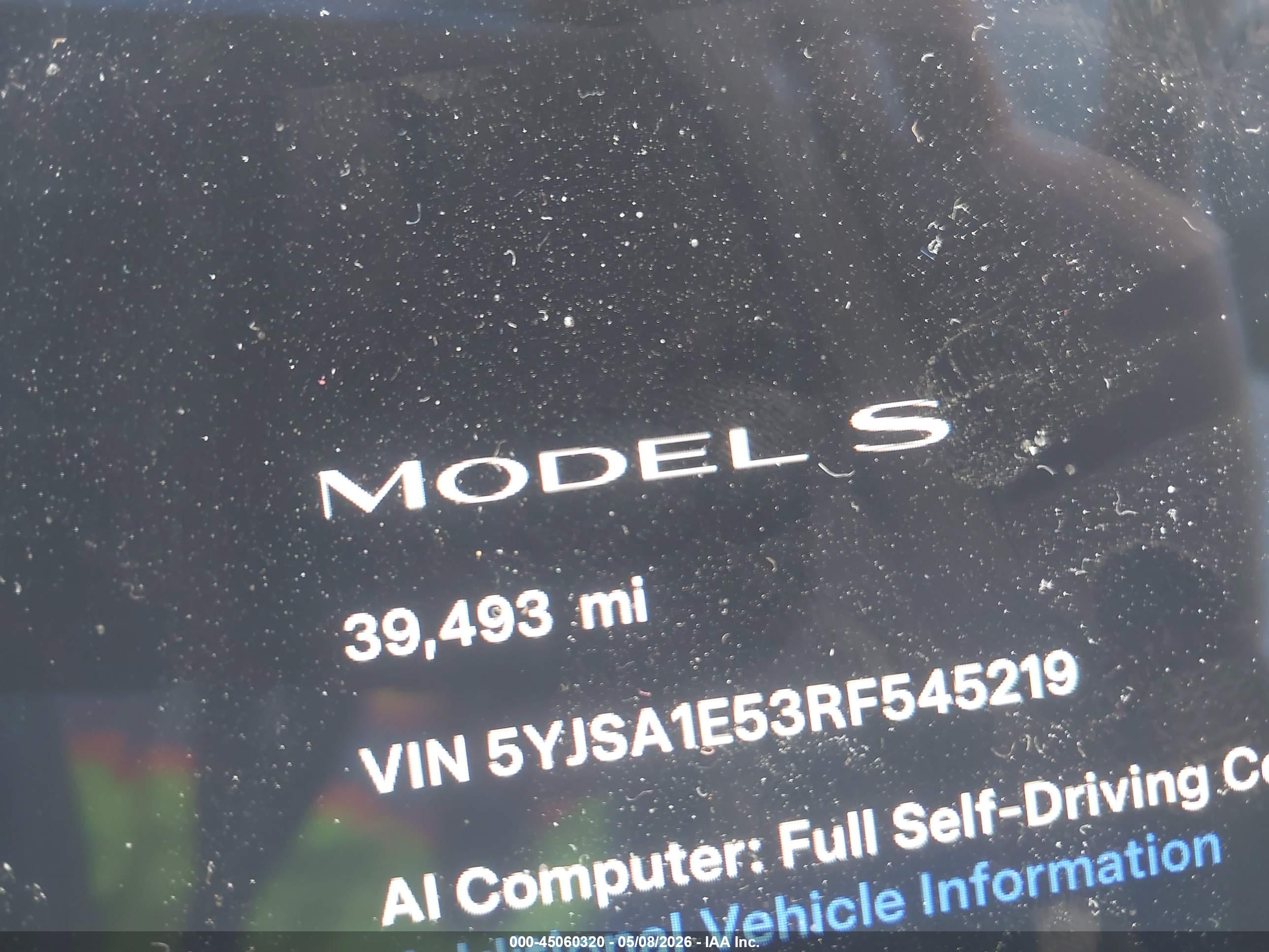 2024 TESLA MODEL S LONG RANGE