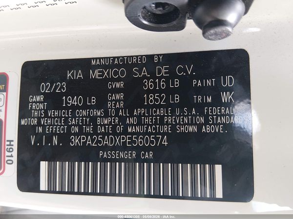 2023 KIA RIO 5-DOOR S