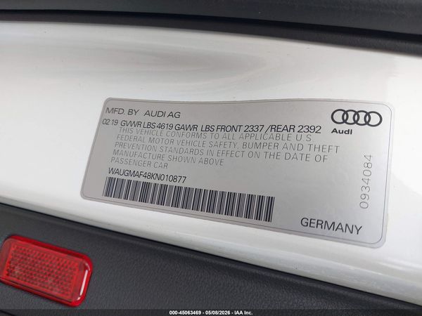 2019 AUDI A4