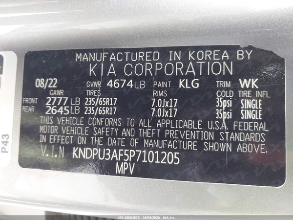2023 KIA SPORTAGE LX