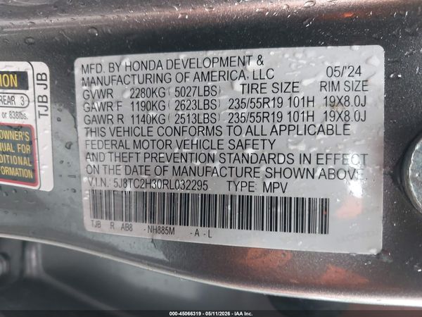 2024 ACURA RDX STANDARD