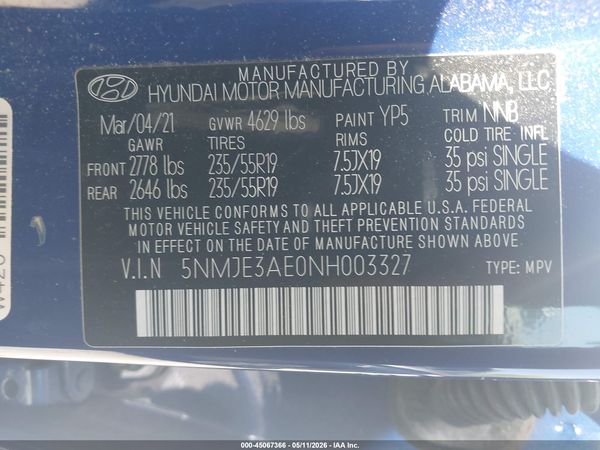 2022 HYUNDAI TUCSON LIMITED