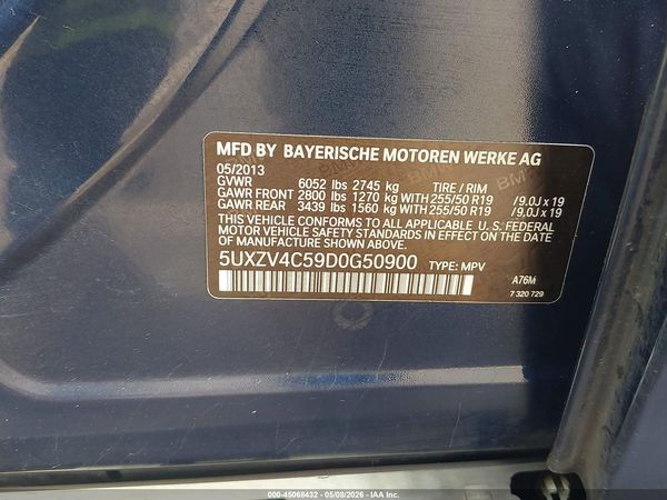 2013 BMW X5
