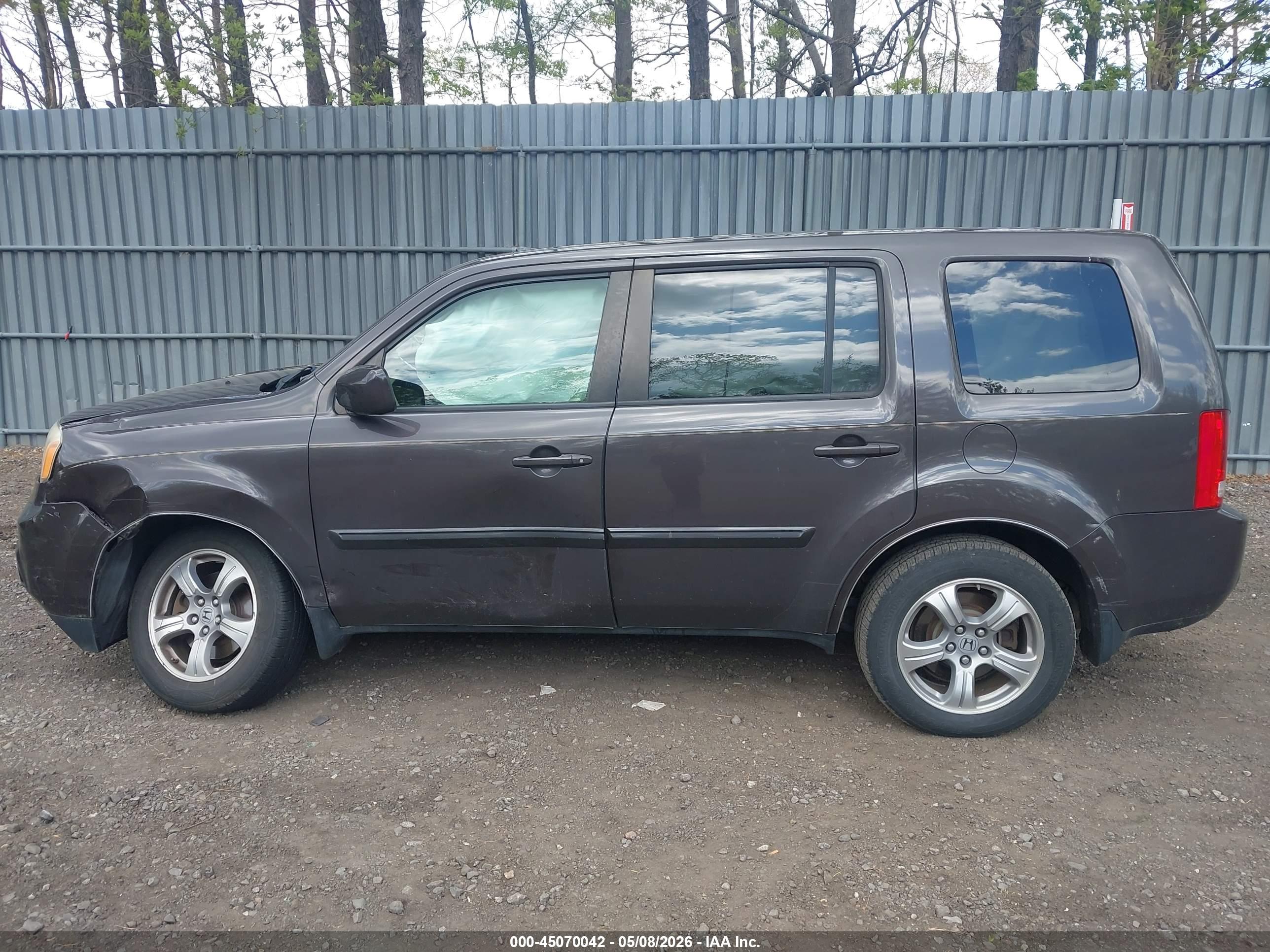 2012 HONDA PILOT EX