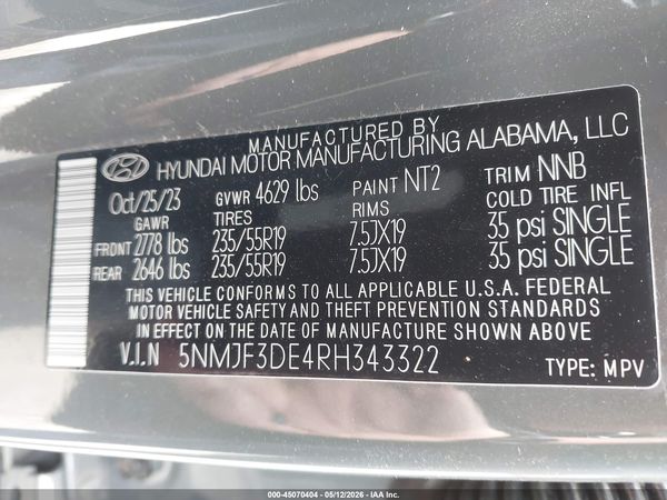 2024 HYUNDAI TUCSON SEL