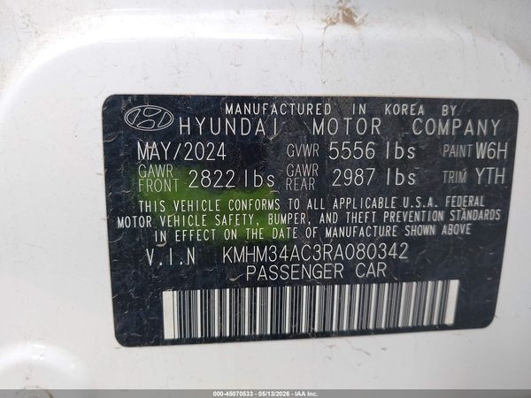 2024 HYUNDAI IONIQ 6 SEL