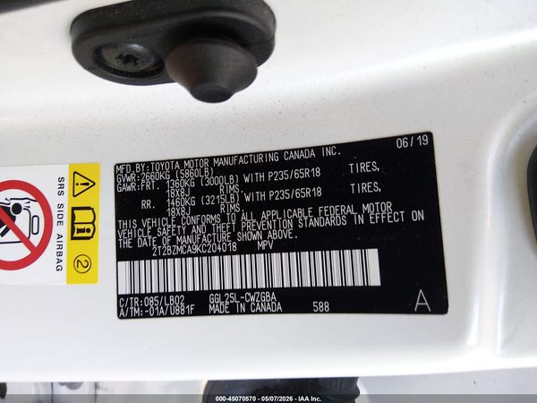 2019 LEXUS RX 350 350 Standard