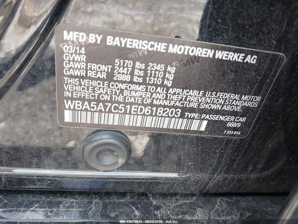 2014 BMW 528I XDRIVE