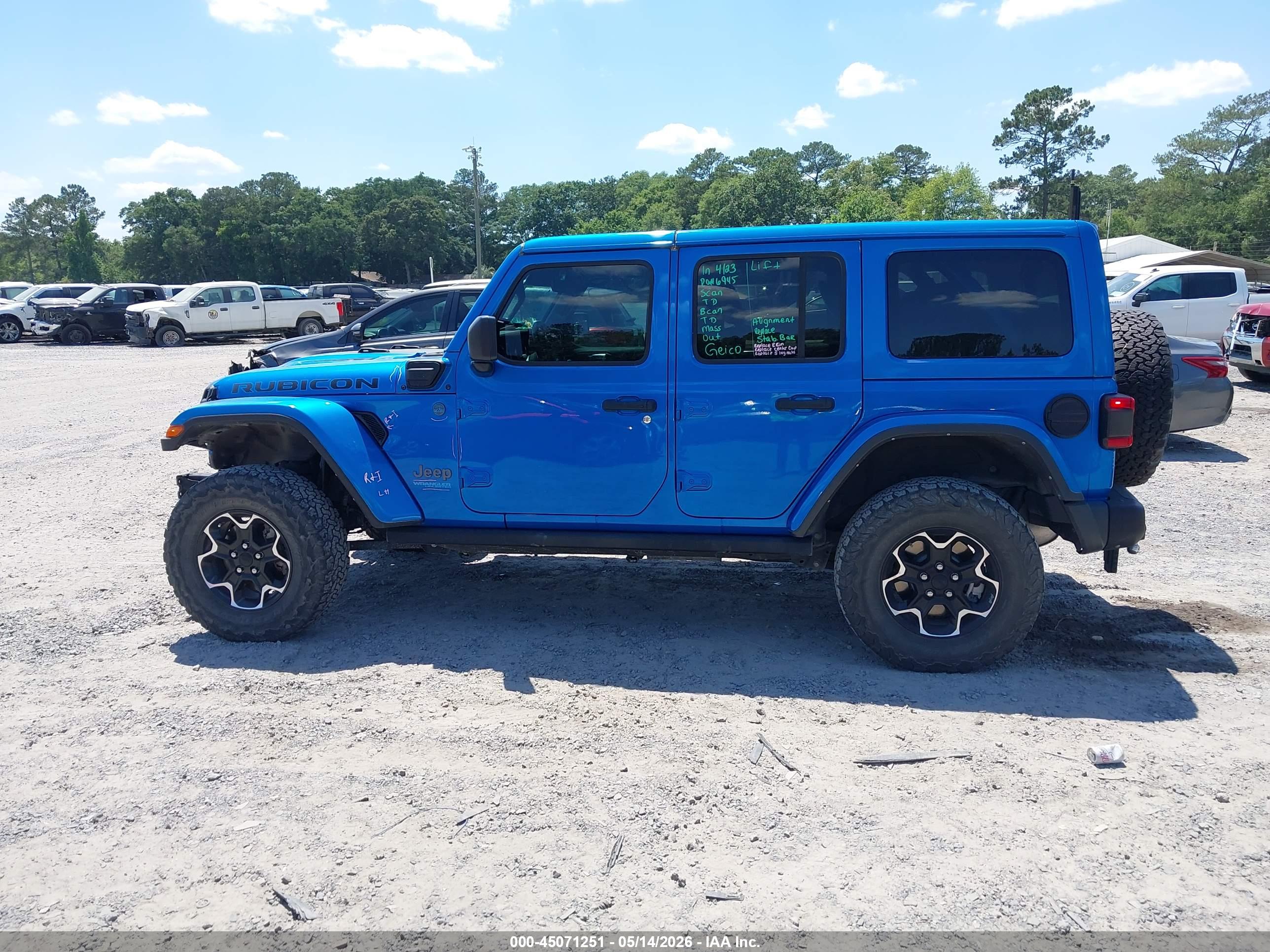 2021 JEEP WRANGLER 4XE UNLIMITED RUBICON 4X4