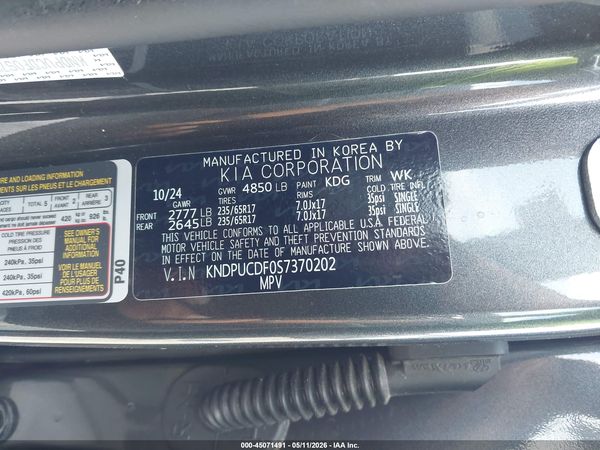 2025 KIA SPORTAGE LX