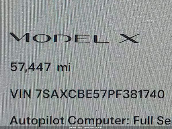 2023 TESLA MODEL X