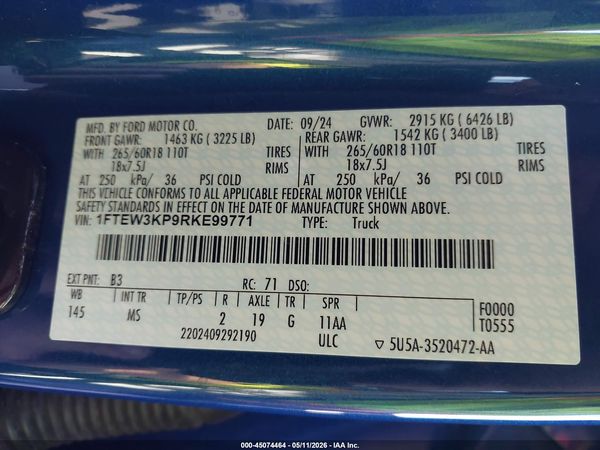 2024 FORD F-150 XLT