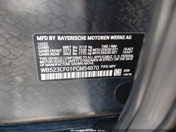 2023 BMW IX XDRIVE50