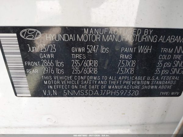 2023 HYUNDAI SANTA FE SEL