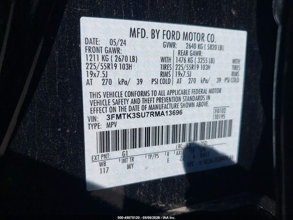 2024 FORD MUSTANG MACH-E PREMIUM