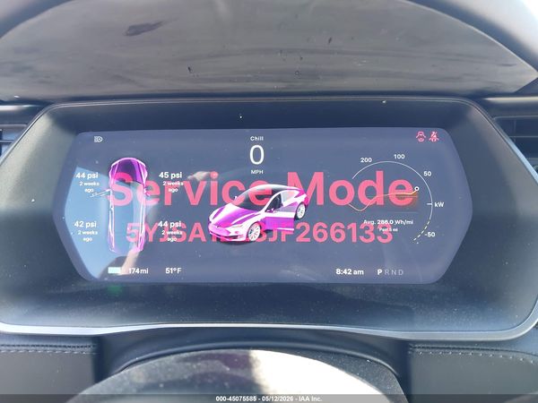 2018 TESLA MODEL S 100D/75D/P100D
