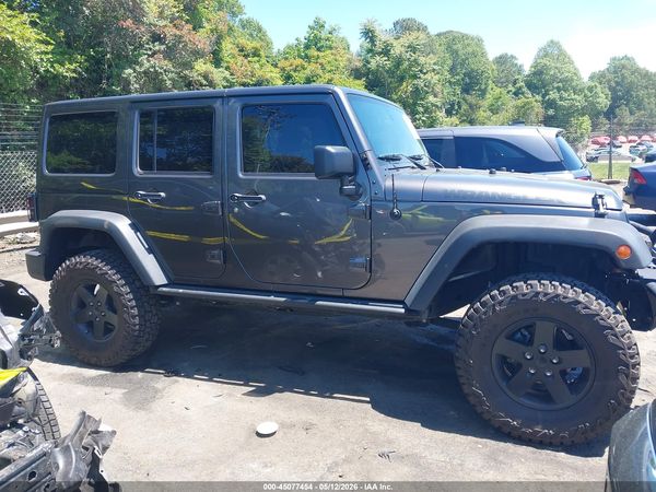 2016 JEEP WRANGLER UNLIMITED BLACK BEAR