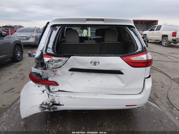 2017 TOYOTA SIENNA L 7 PASSENGER — I154