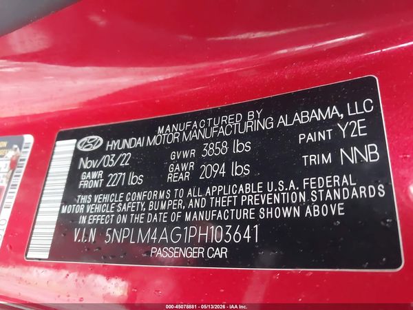 2023 HYUNDAI ELANTRA SEL
