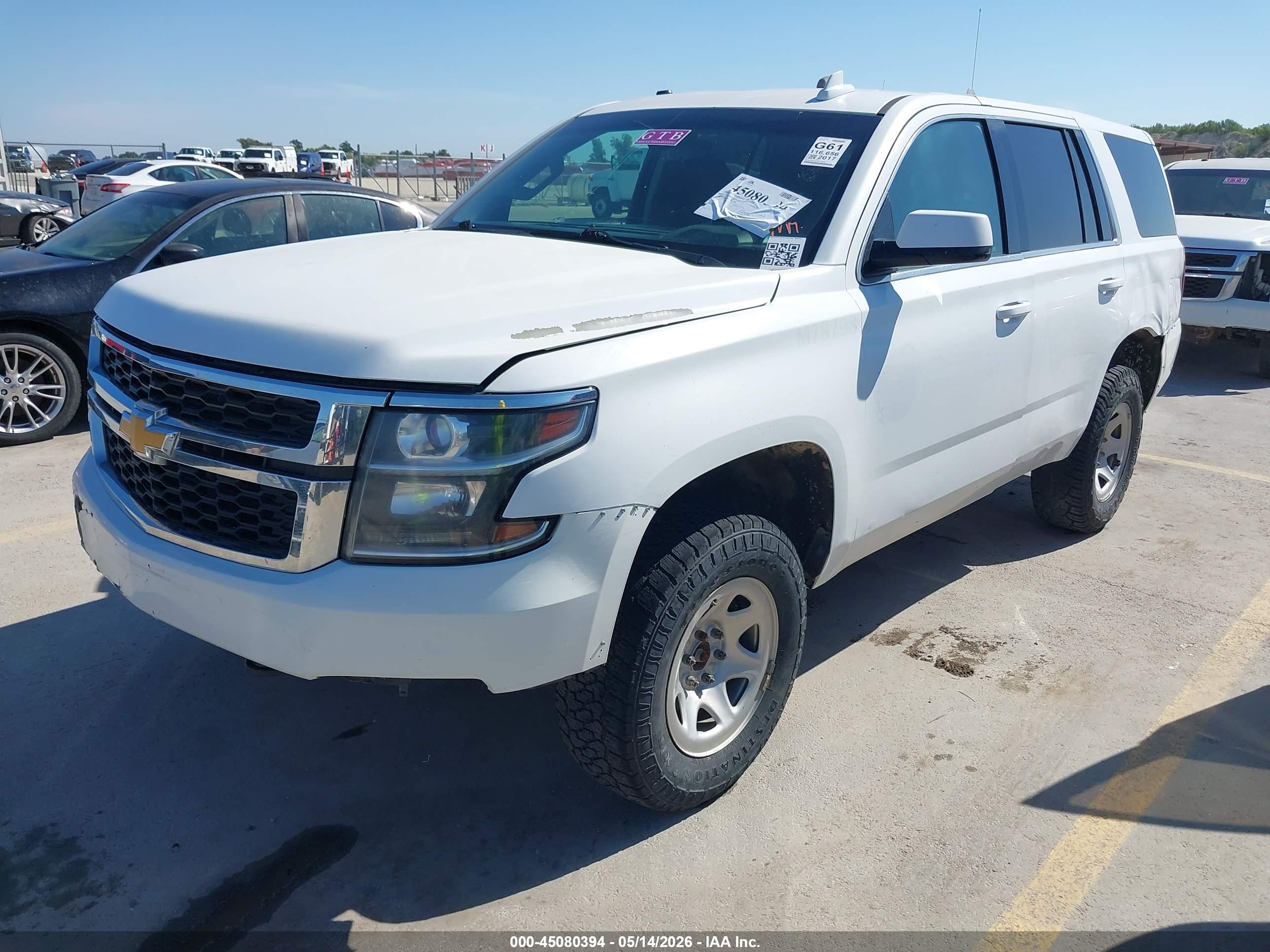 2017 CHEVROLET TAHOE COMMERCIAL FLEET — I2