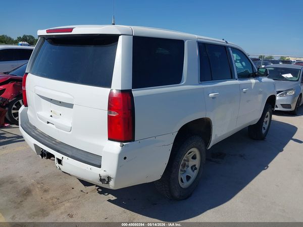 2017 CHEVROLET TAHOE COMMERCIAL FLEET — I4
