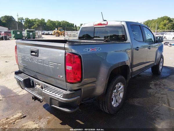 2022 CHEVROLET COLORADO 4WD  SHORT BOX LT — I4