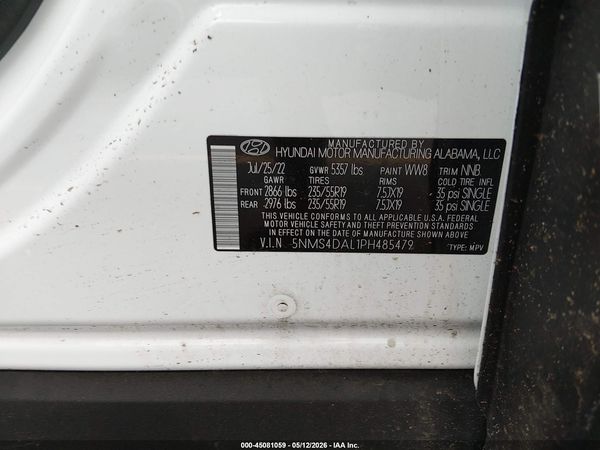 2023 HYUNDAI SANTA FE LIMITED